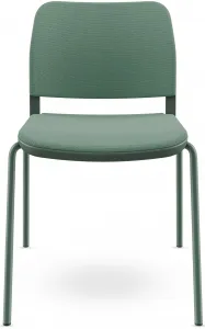 LD SEATING Konferenčná stolička DUO,DU-03-N7, zelená kostra, celočalúnená