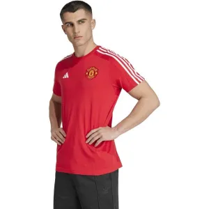 adidas MANCHESTER UNITED FC DNA TEE Pánske tričko, červená, veľkosť XXL
