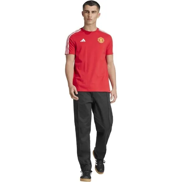 adidas MANCHESTER UNITED FC DNA TEE Pánske tričko, červená, veľkosť XXL