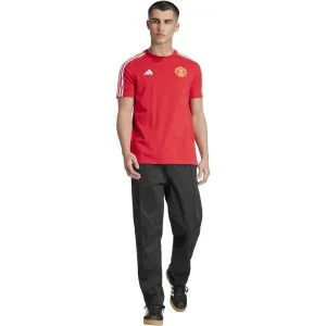 adidas MANCHESTER UNITED FC DNA TEE Pánske tričko, červená, veľkosť XXL