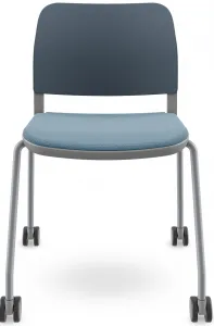 LD SEATING Konferenčná stolička DUO,DU-02-N2,RU60, sivá kostra
