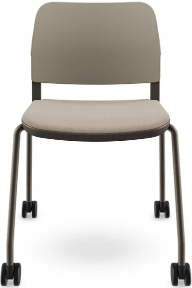LD SEATING Konferenčná stolička DUO,DU-02-N7,RU60, bronzová kostra