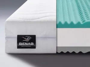 Matrac Benab Saturn H3 / H4 80 x 200 cm Penový matrac 16 cm sendvičový zónová ortopedické