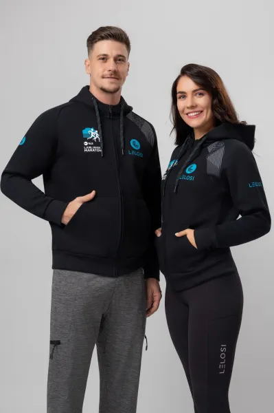 LELOSI Mikina na zips MedaLJa II M