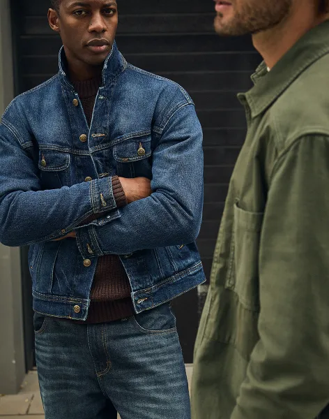LEE Džínsová bunda  RIDER JACKET BELMONT 112371311 Veľkosť: S