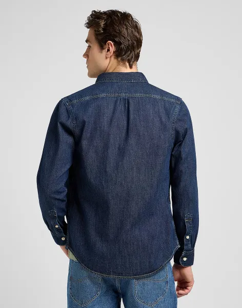 LEE Džínsová košeľa   BUTTON DOWN RINSE 112370702 Veľkosť: S