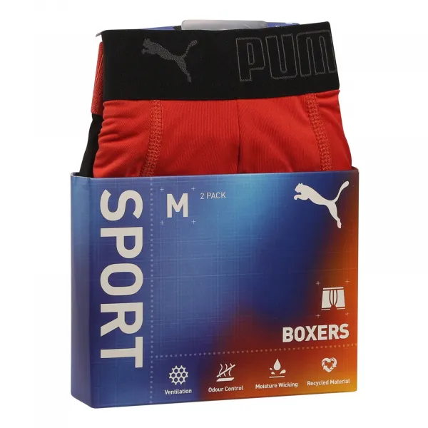 2PACK pánske boxerky Puma viacfarebné (701210961 013) M, trenky
