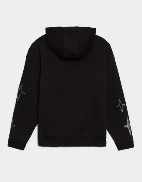 Supply&demand Mikina S Kapucňou Shard Hd Blk-Blk