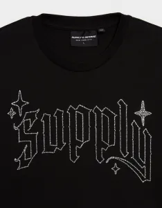 Supply&demand Tričko Shard Tee Blk-Blk