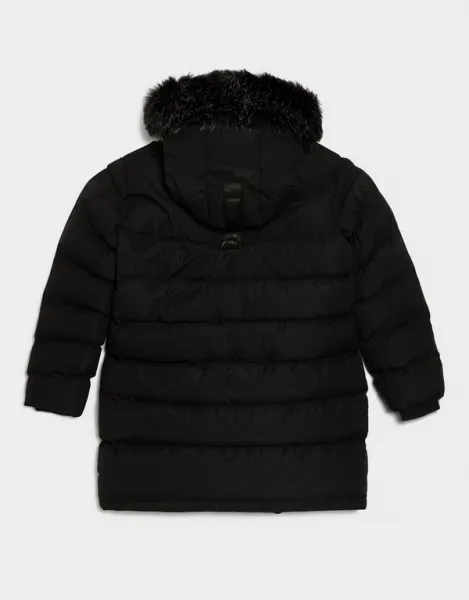 Supply&demand Bunda Command Lng Parka Blk-Blk Wjacket