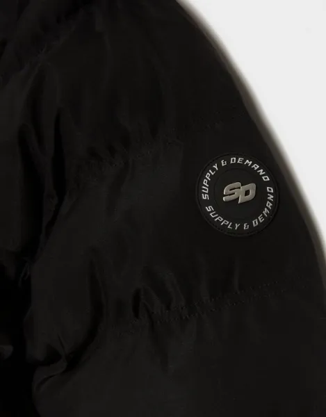 Supply&demand Bunda Command Lng Parka Blk-Blk Wjacket