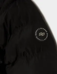 Supply&demand Bunda Command Lng Parka Blk-Blk Wjacket
