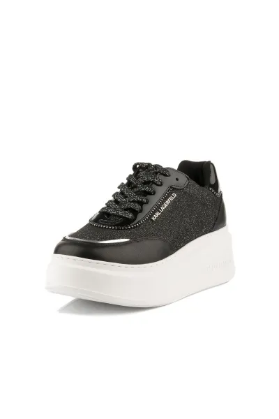 Tenisky Karl Lagerfeld Anakapri U_Throat Mix Lo Black Lthr & Textile