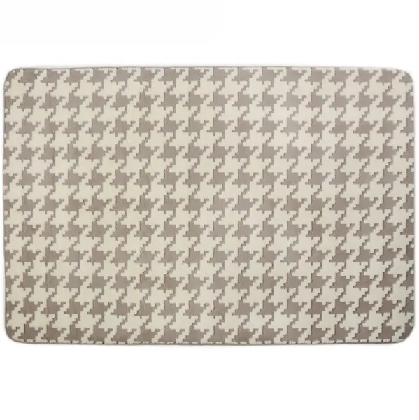 Tutumi Koberec Clover Pepitka krémový, veľkosť 140x200