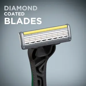 Wilkinson Sword Quattro Titanium Sensitive jednorázové holiace strojčeky 3 ks