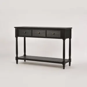 LivinHill Konzolový stolek Livorno 120 cm černý