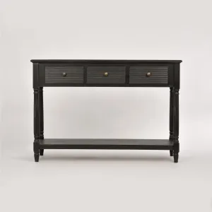 LivinHill Konzolový stolek Livorno 120 cm černý