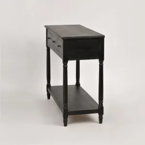 LivinHill Konzolový stolek Livorno 120 cm černý