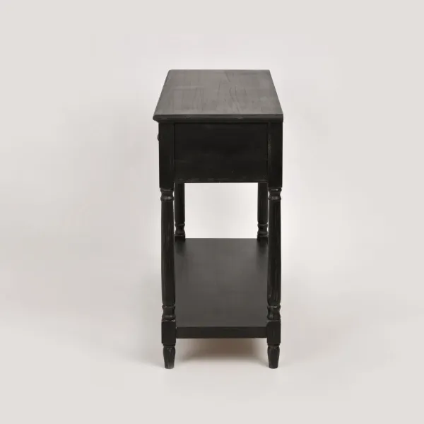 LivinHill Konzolový stolek Livorno 120 cm černý