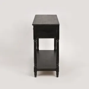 LivinHill Konzolový stolek Livorno 120 cm černý