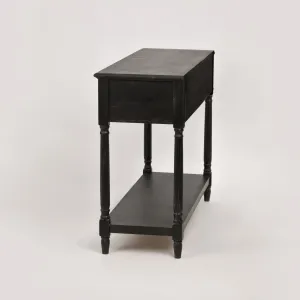 LivinHill Konzolový stolek Livorno 120 cm černý