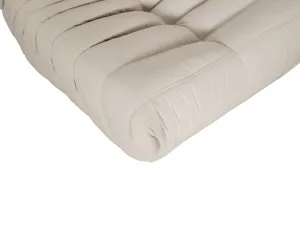 LivinHill Designové křeslo Nua samet béžové