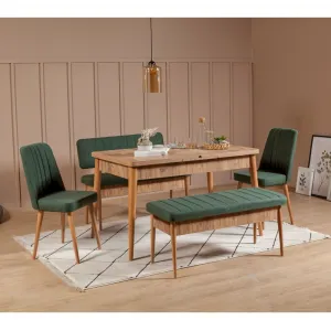Lavica Vina Bench Green, Atlantic