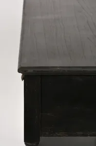 LivinHill Konzolový stolek Livorno 120 cm černý