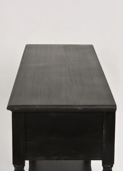 LivinHill Konzolový stolek Livorno 120 cm černý