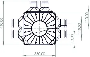 PRODMAX TPK | Rozdeľovací box TPK 6x75 mm/200 mm SK 6x75/200/TPK