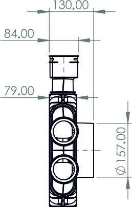 PRODMAX TPK | Rozdeľovací box TPK 6x75 mm/200 mm SK 6x75/200/TPK