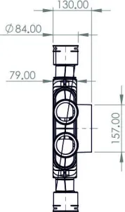 PRODMAX TPK | Rozdeľovací box TPK 8x75 mm/200 mm SK 8x75/200/TPK