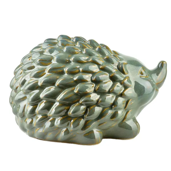 Mondex Keramický ježek MAVE 23x16 cm zelený