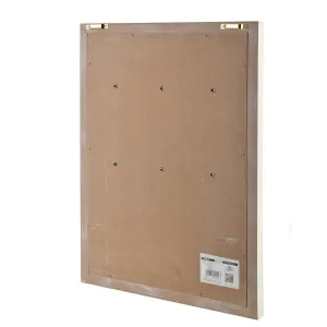 Mondex Skrinka na kľúče STACY Heart 40x30 cm biela/hnedá