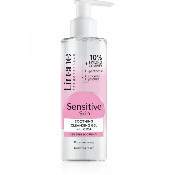 Lirene Sensitive skin micelárny gél pre citlivú pleť 145 ml