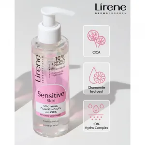 Lirene Sensitive skin micelárny gél pre citlivú pleť 145 ml