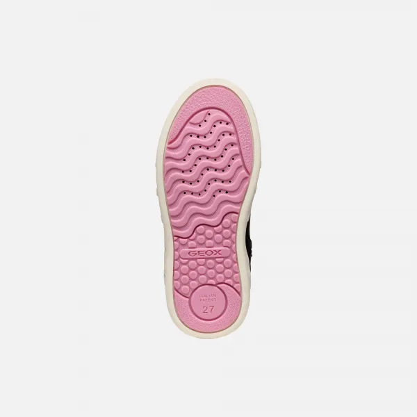 Black Girls Geox Skylin Sneakers - Girls