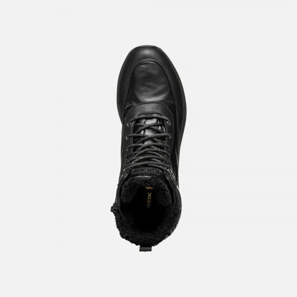 Geox Spherica ACTIF X2 Women's Black Ankle Boots - Ladies