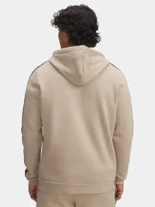 Men's Under Armour UA Icon Fleece FZ Taping-BRN - Men's Sweatshirt