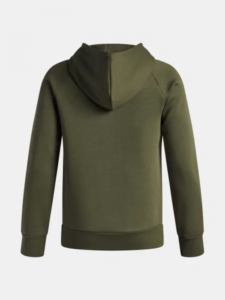 Under Armour UA Rival Fleece BL Hoodie-GRN - Boys
