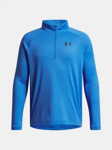 Boys' T-shirt Under Armour UA Tech 2.0 1/2 Zip-BLU - Boys
