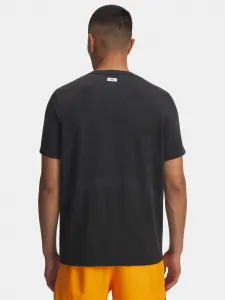 Men's Under Armour UA Trail Run Wool SS-BLK T-Shirt - Men's