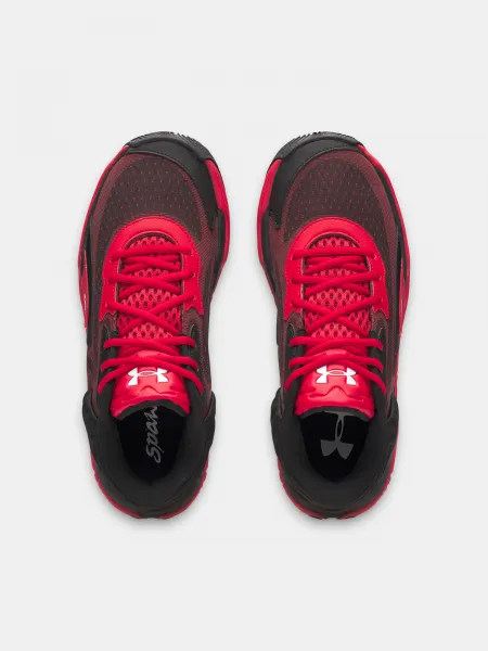 Unisex tenisky Under Armour UA Spawn 7 Mid-RED