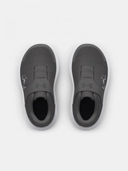 Chlapčenské tenisky Under Armour UA BINF Surge 4 AC-GRY