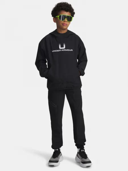 Boys' Sweatpants Under Armour UA B Unstoppable Wvn Jgr-BLK - Boys