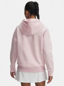 Under Armour UA Rival Fleece Hoodie-PNK - Ladies