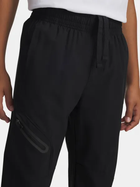 Boys' Sweatpants Under Armour UA B Unstoppable Wvn Jgr-BLK - Boys