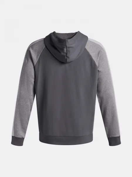 Men's Under Armour UA Rival Flc CB Hood-GRY - Men's Sweatshirt