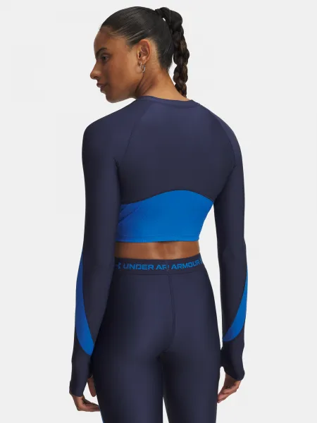 Under Armour UA HG Rib 1/4 Zip-BLU Women's T-Shirt - Women's