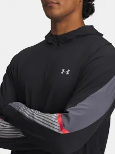 Men's Under Armour UA Velociti Storm Hooded Jacket Jkt-BLK - Mens